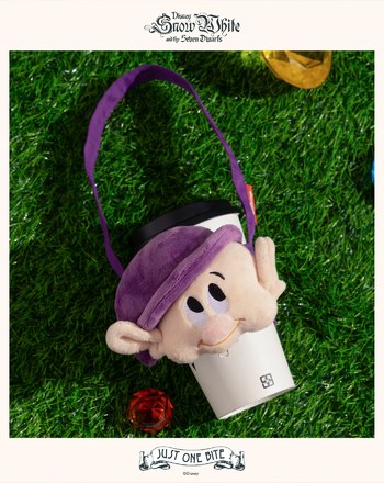 迪士尼系列 糊塗蛋立體娃娃吊飾飲料提袋