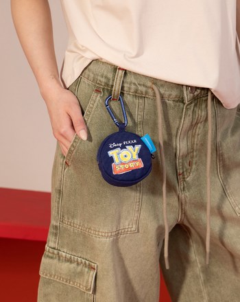 PIXAR系列 玩具總動員角色大集合小圓包(四色)