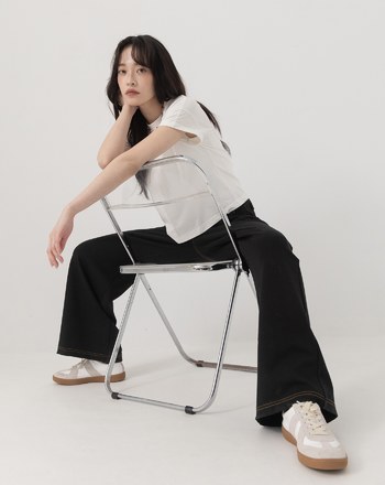 ◢5.0 無懈可擊Q彈慕斯針織長褲(洗鍊黑)