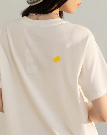 貓咪歸檔印花合肩T恤(兩色)