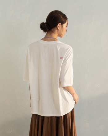 甜蜜小確幸打褶廓型T恤(兩色)