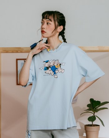 迪士尼系列 三隻小豬康康舞會涼感T恤