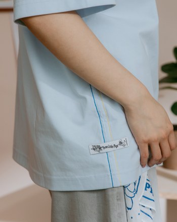 迪士尼系列 三隻小豬康康舞會涼感T恤