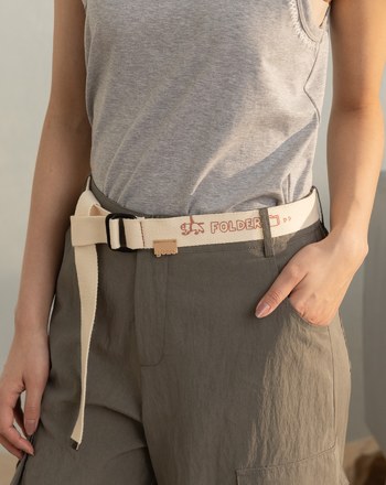 貓咪印花帆布腰帶(四色)