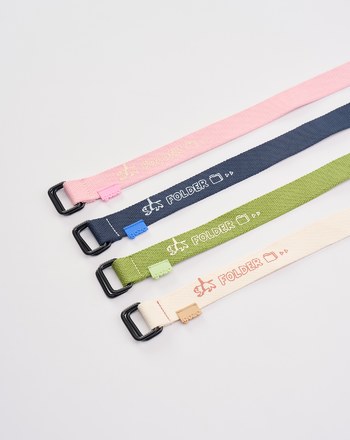 貓咪印花帆布腰帶(四色)