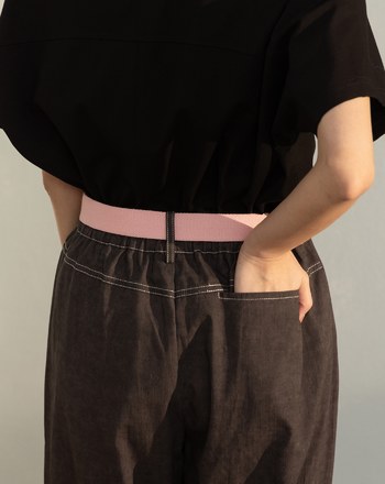 貓咪印花帆布腰帶(四色)