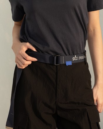 貓咪印花帆布腰帶(四色)