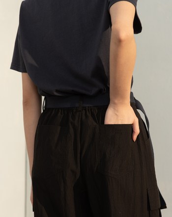 貓咪印花帆布腰帶(四色)