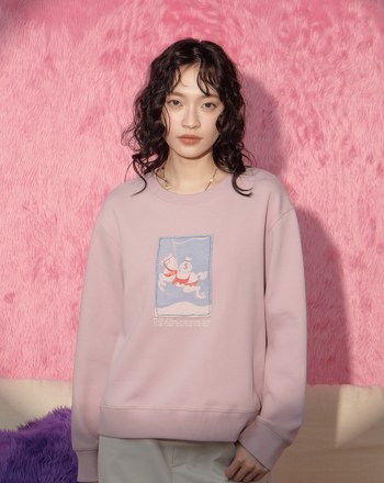 ➤【新年限定】馬上有錢布章刺繡大學T(兩色)