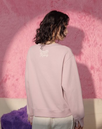 ➤【新年限定】馬上有錢布章刺繡大學T(兩色)