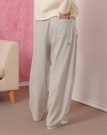 超柔棉大口袋鬆緊男友褲(兩色)