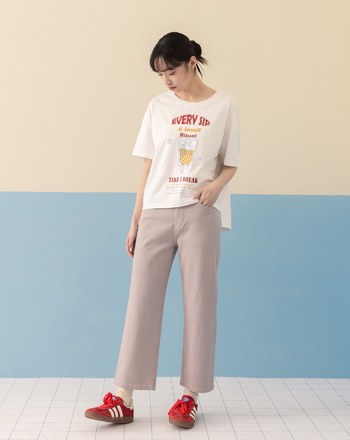 ➤修身水洗九分直筒褲(兩色)