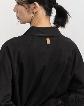 抗皺後腰抽繩造型洋裝(兩色)