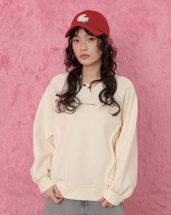 刺繡立體波紋造型大學T(兩色)