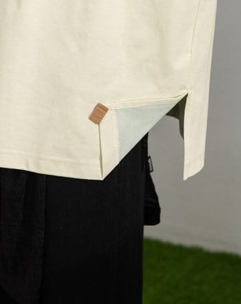 金魚slow motion反褶造型涼感T恤(兩色)