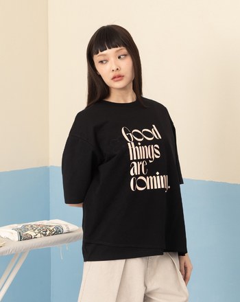 全能防禦Pro+ 好事來了雙層印花T恤(兩色)