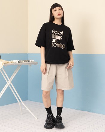 全能防禦Pro+ 好事來了雙層印花T恤(兩色)