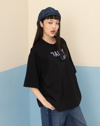 全能防禦Pro+ 異材質拼接傘狀T恤(兩色)