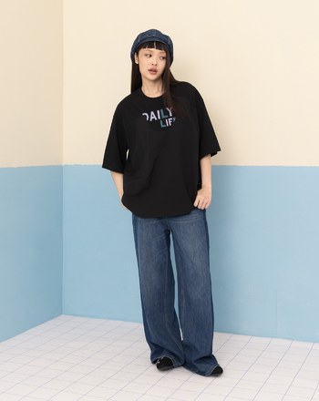 全能防禦Pro+ 異材質拼接傘狀T恤(兩色)