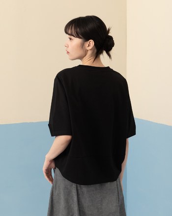 全能防禦Pro+ 珍奶製作印花繭型T恤(兩色)