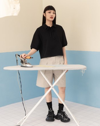 全能防禦Pro+ 綁帶拋袖POLO衫(兩色)