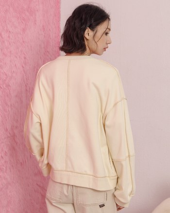 機能暖感拷克線廓型外套(兩色)