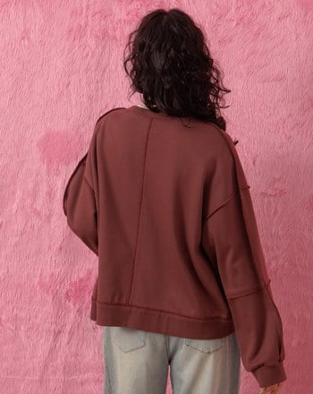 機能暖感拷克線廓型外套(兩色)