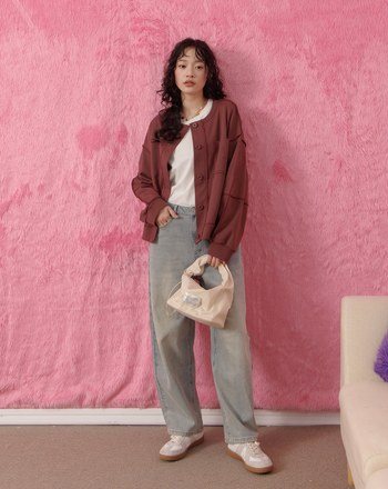 (預購)【新年限定】荷包滿滿抽繩手提包(兩色)