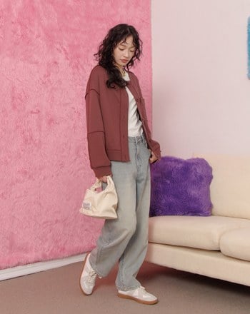 (預購)【新年限定】荷包滿滿抽繩手提包(兩色)