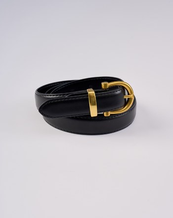 gozo壓印馬蹄扣皮帶(三色)