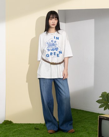 gozo壓印馬蹄扣皮帶(三色)