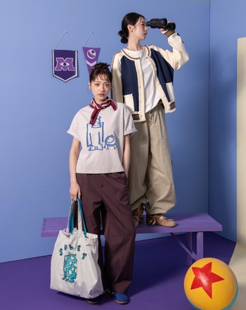 PIXAR系列 偷看中!大眼仔繡花開襟毛衣外套